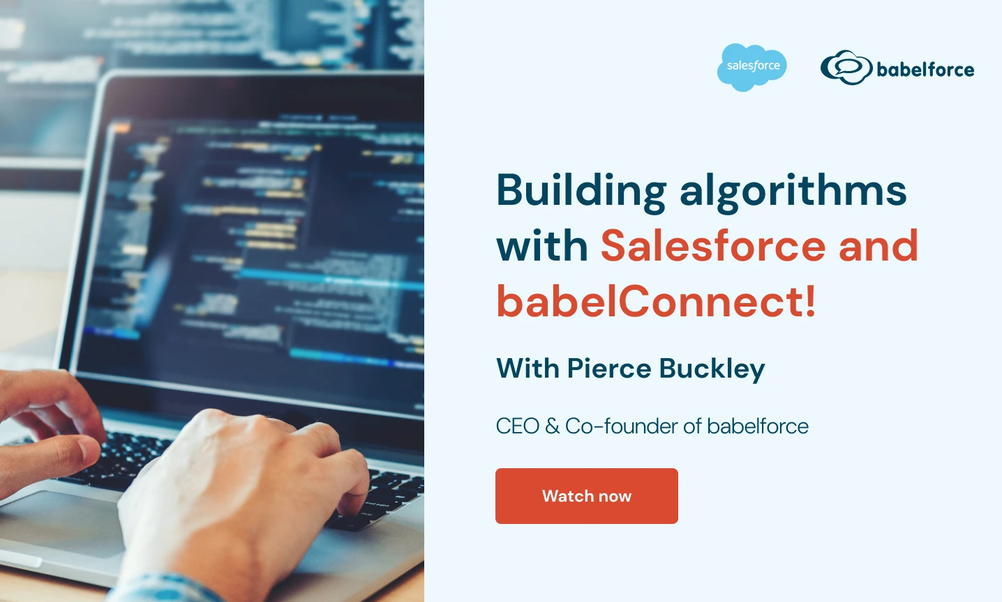 Building algorithms with Salesforce and babelConnect!